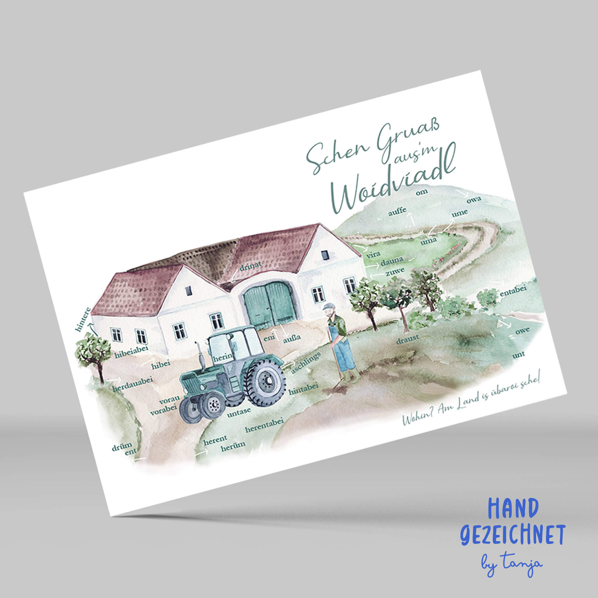 Postkarte Waldviertler Dialekt - Image 2