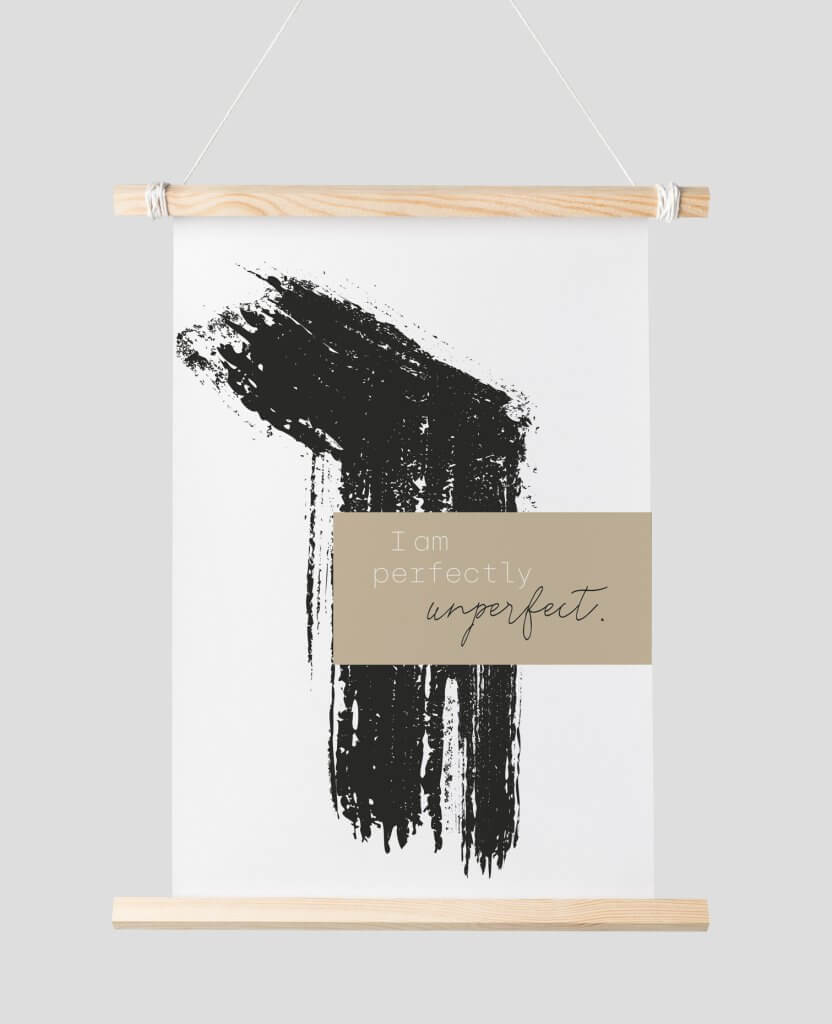 Artprint perfectly unperfect