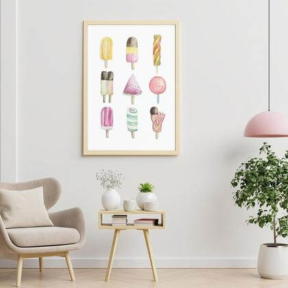 Lieblingseis A3 Poster