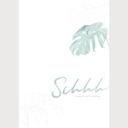 Schhh - sei leise Poster - Image 4