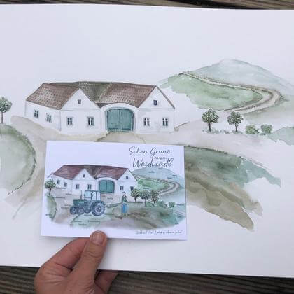 Postkarte Waldviertler Dialekt - Image 4