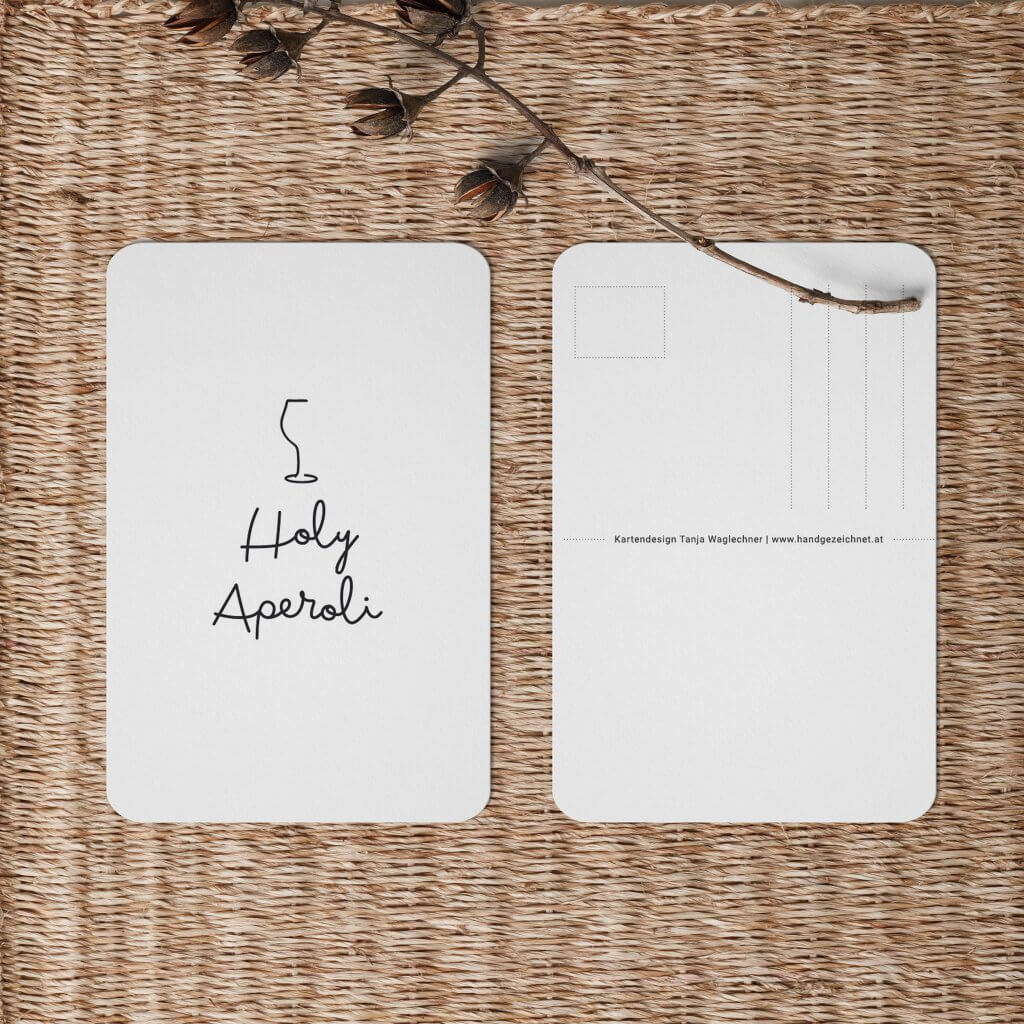 Karte für Aperol Spritz Fans!