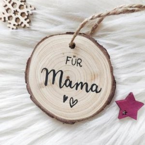 WUNSCHTEXT – Anhänger (handgemacht) – Geschenk