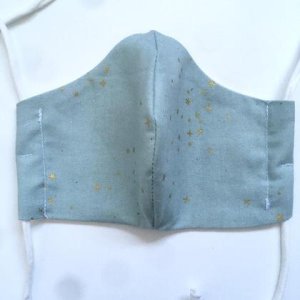 Kinder Mund-Nasen-Schutz, Goldstern, versch. Größen