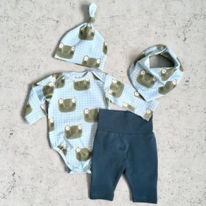 Mega-Baby-Geschenkset (Bio!), Größe 50-80