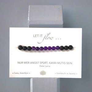 Lava Amethyst Armband
