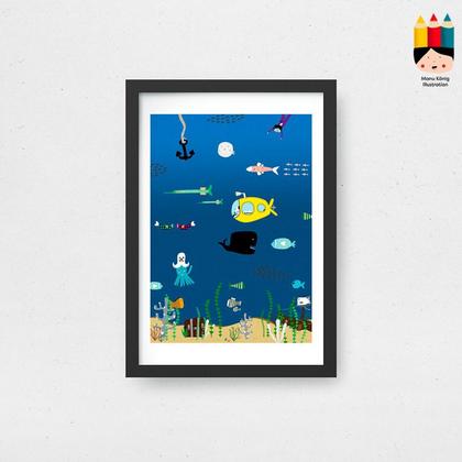 Unterwasserwelt - Poster
