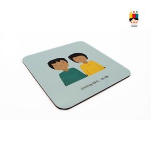 Untersetzer – Horoskop Zwilling