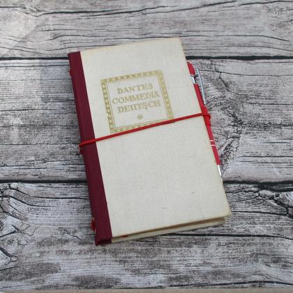 Fauxdori aus altem Buch "Dantes Commedia Deutsch"