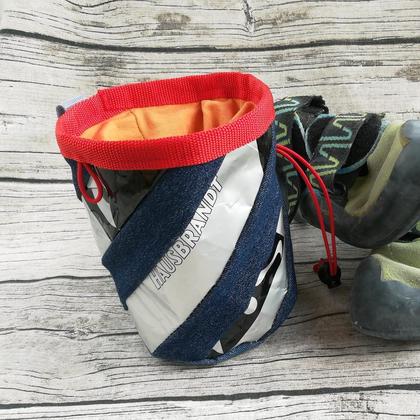 Chalkbag Jeans-Kaffee silber
