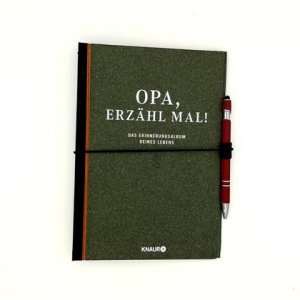 Fauxdori A5 aus altem Buch „Opa“