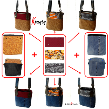 Handtasche "Kragig" - Nähanleitung