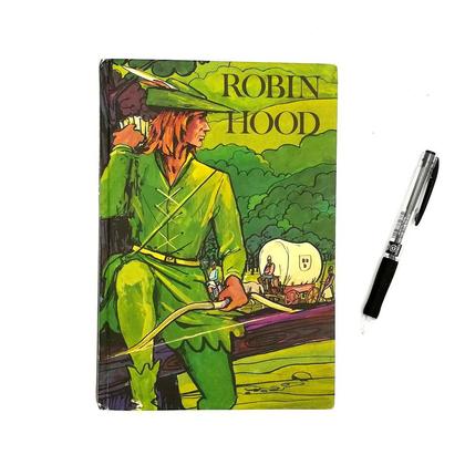 Fauxdori A5 aus altem Buch "Robin Hood"