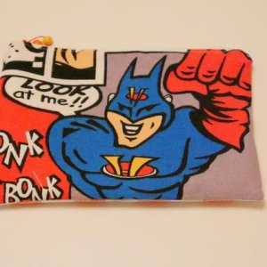 Comic Krimskramstäschchen, Kosmetiktasche „look at me 3“