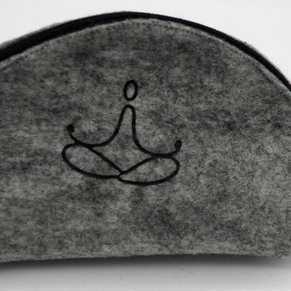 Filztasche halbrund