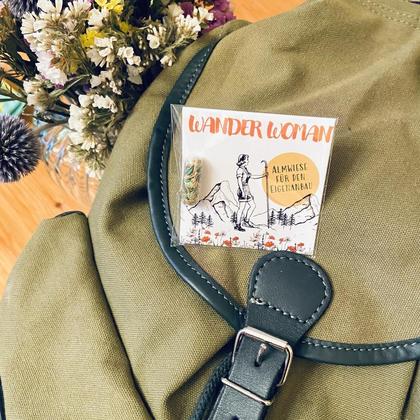 "Wander Woman" GRÜMI inkl. Blühanleitung