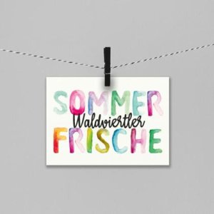 Postkarte Waldviertler Sommerfrische