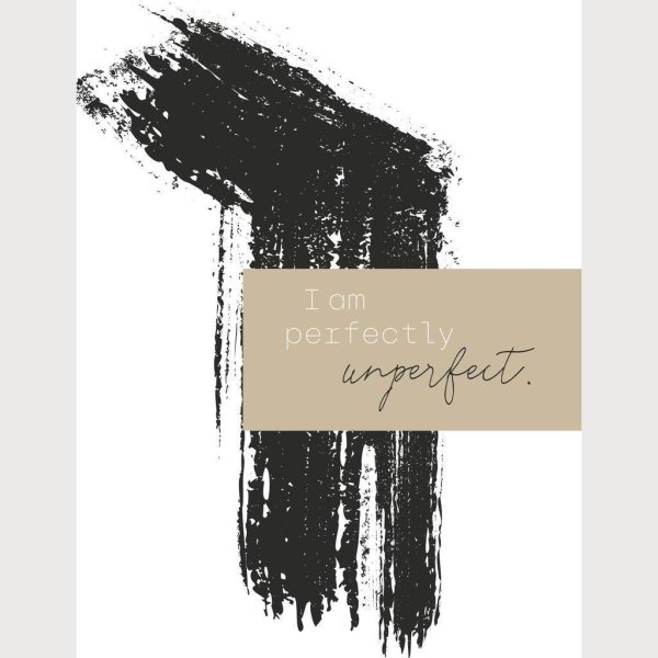 Kopie perfectly unperfect Poster A2 - Image 2