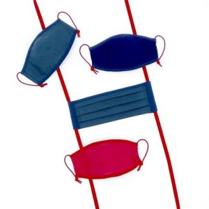 Bio-Baumwollmaske BICOLORE