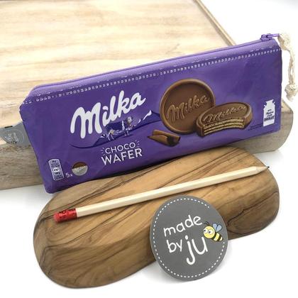 UPCYCLING- Stiftetasche "Milka"