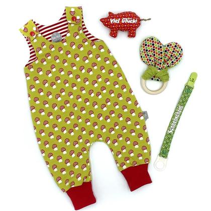 GESCHENKBOX Baby 4- teilig - Glückspilz 56/62