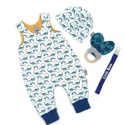GESCHENKBOX Baby 4- teilig - Dinos