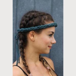 Sweater – Haarband/Kette