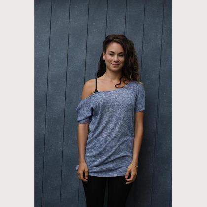 Shirt "blue wave"