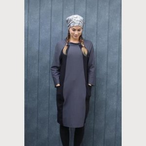 Kleid „The grey Black“
