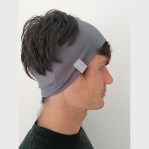 Stirnband „grey single“