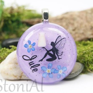 Milchzahn/ personalisiert mit Namen/Andenken/Milchzahn Schmuck/ Zahnfee