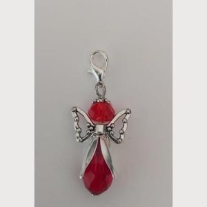 Anhänger Engel – Schutzengel – Perlenengel – rot