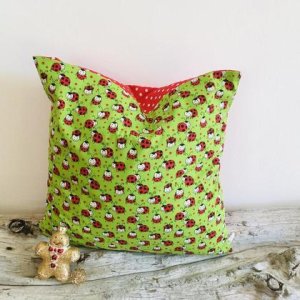 Zirbenkissen Marienkäfer