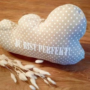 Motivationskissen  „Du bist Perfekt „