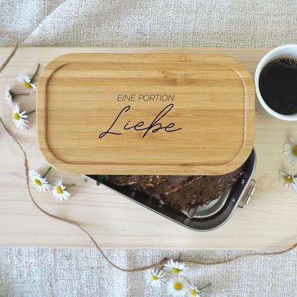 Eine Portion Liebe... Brotdose für Mama