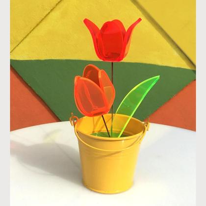 Blumen im Topf