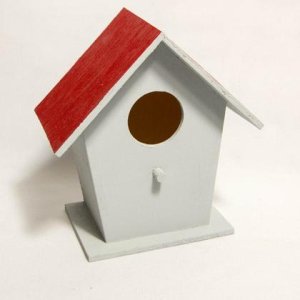 Deko-Vogelhäuschen