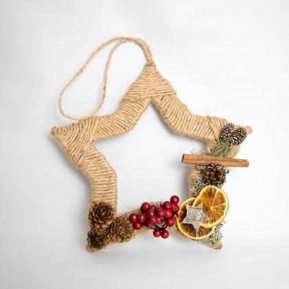 Weihnachtlicher Stern - klein