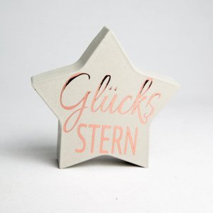 Beton-Stern „Glücksstern“ – groß