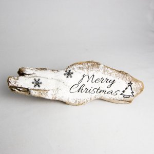 Treibholz-Schildchen „Merry Christmas“