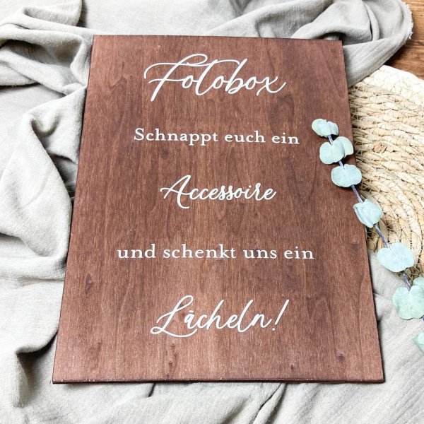 Hochzeitsschild Fotobox - Image 2