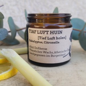 Duftkerze „Tiaf Luft huin“ im 60ml Glas
