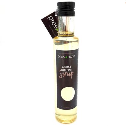 Gurke-Melisse Sirup