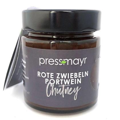 Rote Zwiebeln-Portwein Chutney
