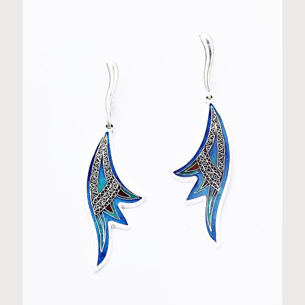 Ohrringe von Cloisonne Enamel