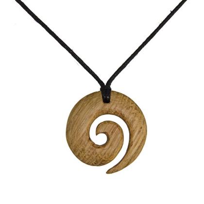 Koru Classic - - Holzanhänger aus altem Holzfass