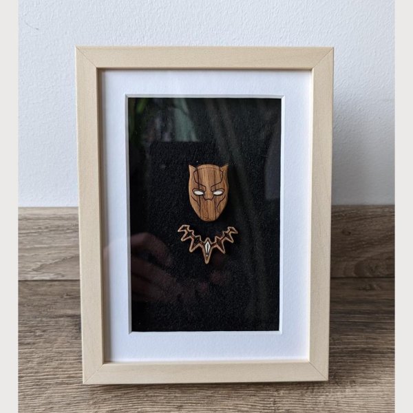 Black Panther 3D Bild