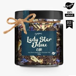 Sengers Tee im Glas „Lady Star Deluxe BIO“ Schwarzer Tee