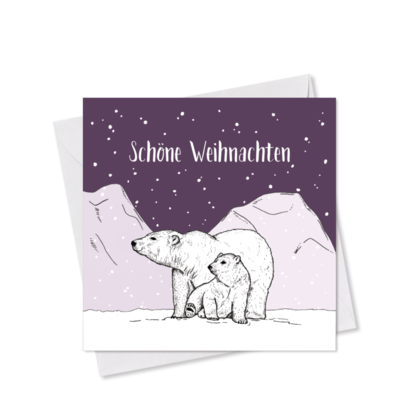 MINI-GRUSSKARTE *Schöne Weihnachten*