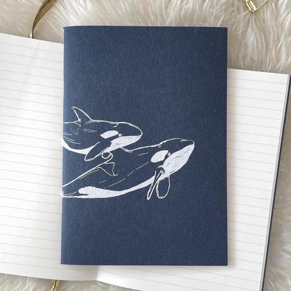NOTIZHEFT *Orcas*
